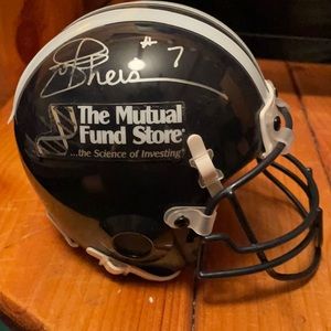 Joe Theismann Autographed Helmet